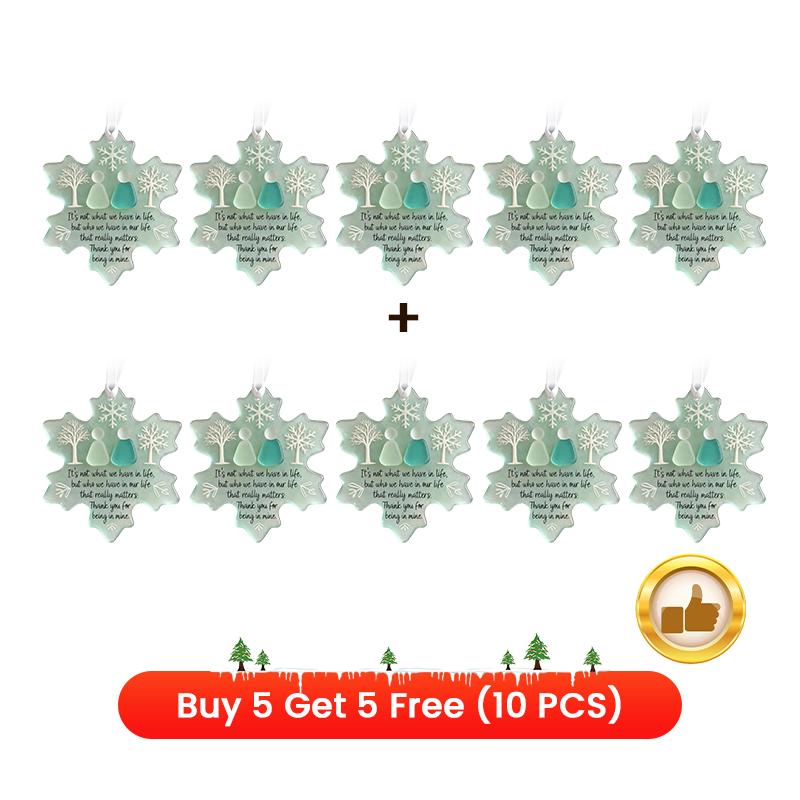 🎄Christmas Pre Sale $6.99!!☃️🌊Snowflake-Shaped Sea Glass Friendship Decor❄✨ Shaped by Nature & Crafted by Hand!