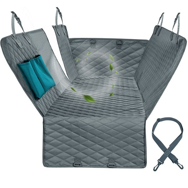 Waterproof Pet Car Seat Cover Protective Back Seat Mat For Dogs Travel Use