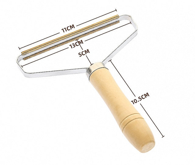 Portable Pet Hair Remover Brush Efficient Grooming Tool For Dogs Cats Daily Cleaning Use