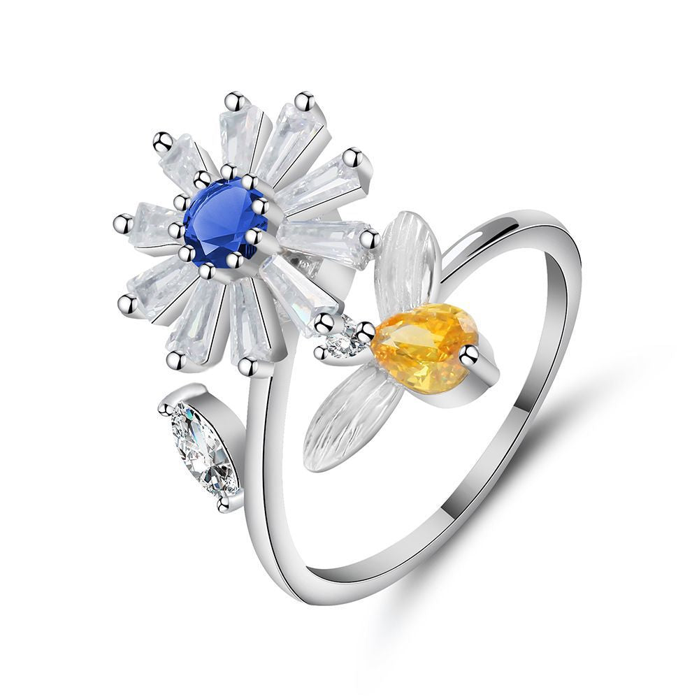 🚨 Ending Soon 💥Sunflower Serenity Anxiety Ring