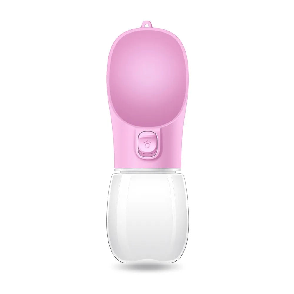 Leak Proof Portable Pet Travel Water Bottle Drinking Bowl Dispenser For Dogs Cats Outdoor Use