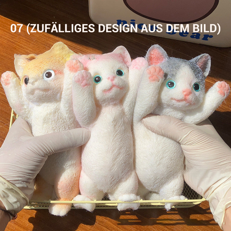 🎁Best Gift😻Cute Soft Cat Plush Toy – Adorable Cuddly Stuffed Animal for Kids & Cat Lovers