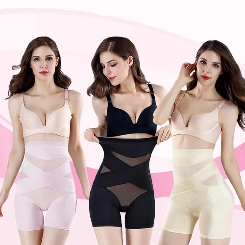 š„New Year Sale 49% OFF - Cross Compression High Waisted Shaper