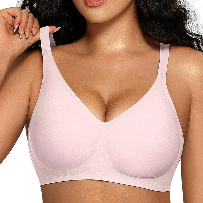 ⏳Last Day Sale 50% Off!!⚡50k+ Sold!💖Comfortable Wireless Full Coverage Jelly Smoothing Bra