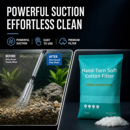 Electric Aquarium Gravel Cleaner