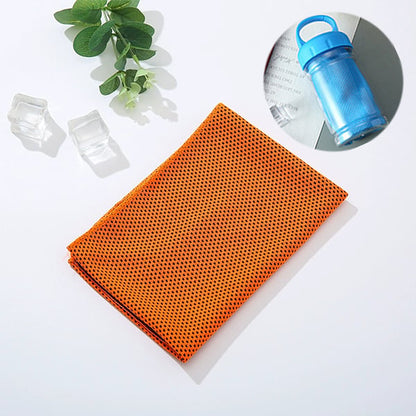 🎁Last Day Buy 1 Get 1 Free (Each only ￡3.49)❄️🔥Cold Sweat Towel You Can Use Anywhere, Anytime! Reusable Soft Absorbent Cooling Portable