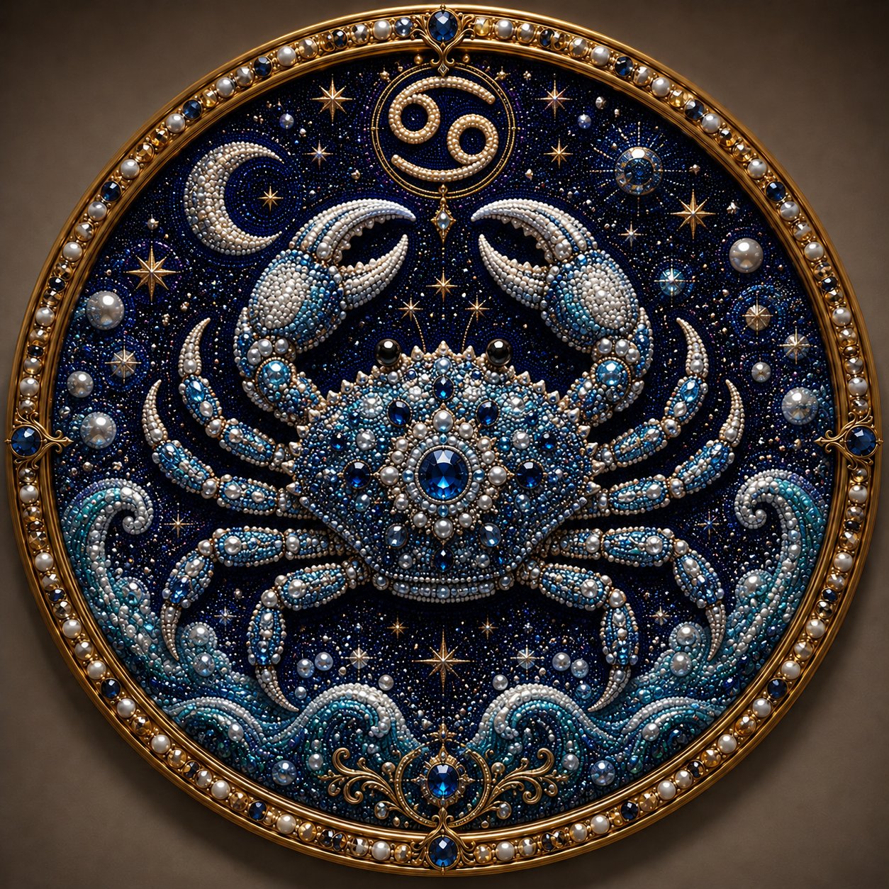 ⏳49% Discount Limited Time⏳3D Pearl 12 Zodiac Signs DIY Astrology Art Kit