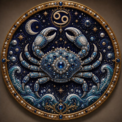⏳49% Discount Limited Time⏳3D Pearl 12 Zodiac Signs DIY Astrology Art Kit