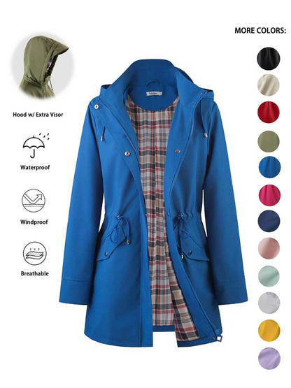 💖LAST DAY SALE 50% OFF✨Womens Chic. Lightweight. Waterproof Jacket 🍃🧥-Unleash Style and Durability in Any Storm!