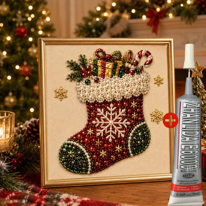 🔥LIMITED TIME 49% OFF🔥DIY Christmas Pearl Art Kit Beginner Friendly Craft