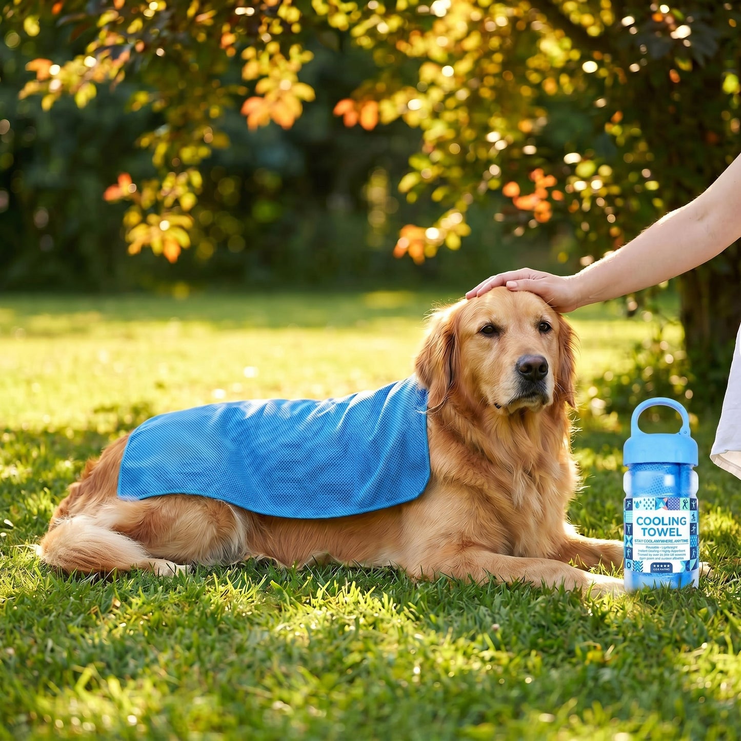 🎁❄️Last Day Buy 1 Get 1 Free (Each only ￡3.49)❄️Cold Sweat Towel You Can Use Anywhere, Anytime! Reusable Soft Absorbent Cooling Portable