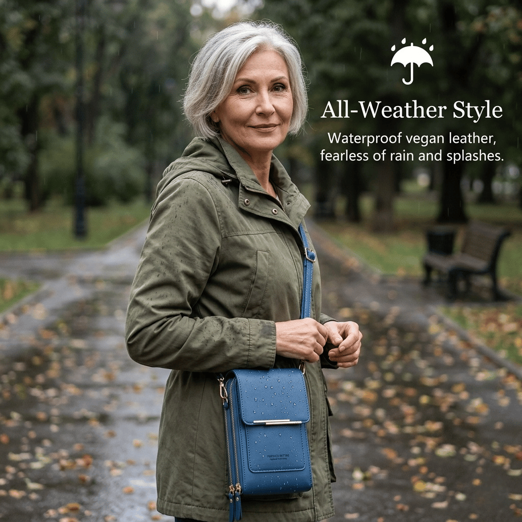 🏆Promoción último día: ¡50% DE DESCUENTO! 🔥 👜 Cartera cruzada sencilla y elegante para teléfono con pantalla táctil para mujer