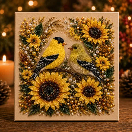 🔥49% Limited Time Discount🔥Cardinal Winter Pearl Art DIY Home Craft Kit