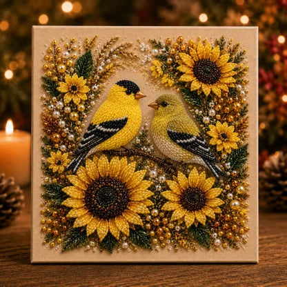 🔥49% Limited Time Discount🔥Cardinal Winter Pearl Art DIY Home Craft Kit