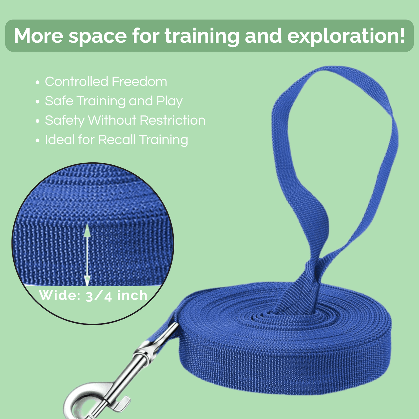 10M Training Line – Extra Long Dog Leash