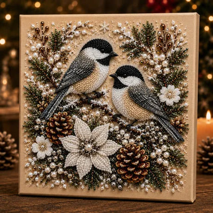 🔥49% Limited Time Discount🔥Cardinal Winter Pearl Art DIY Home Craft Kit