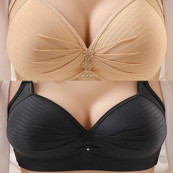 🔥New Year Sale 50% OFF🥰2025 Plus Size Comfortable Underwear Bra🎁Buy 2 Save 10%🎁