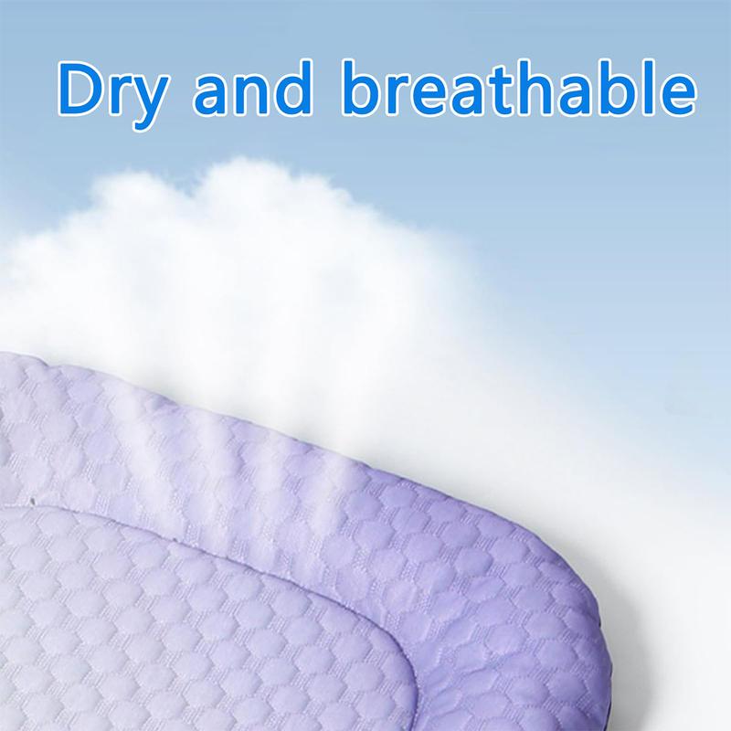 Gradient Ice Silk Pet Cooling Pad Washable Summer Mat For Dogs Cats Indoor Travel