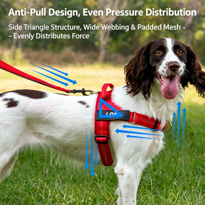 Adjustable Anti Pull Vest Harness For Medium Large Dogs