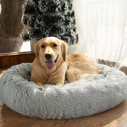 Soft Cozy Calming Anti Anxiety Sleeping Bed For Dogs And Cats