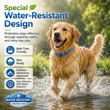Natural Essential Oil Flea Collar Bug Repellent Collar For Dogs