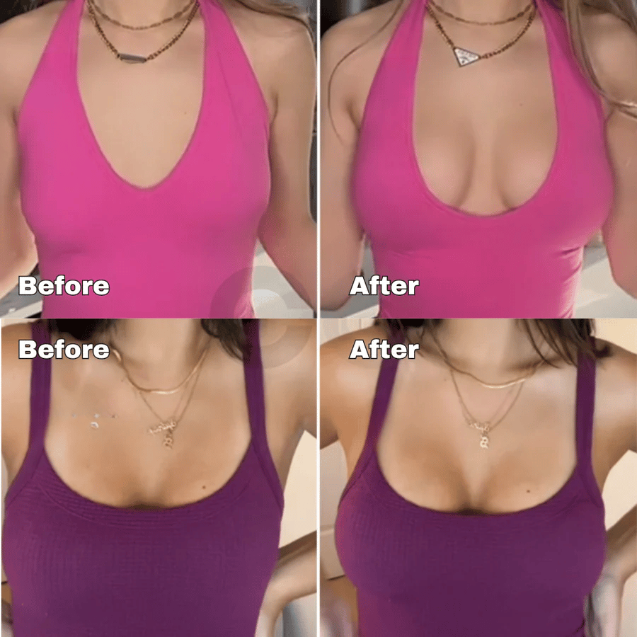 💕LAST DAY SALE !!💕OUFALI Lift Inserts for Bras – Lightly Padded, Double-Sided Adhesive👙 Reusable, Washable • Natural Lift • Seamless Under Clothing ✨