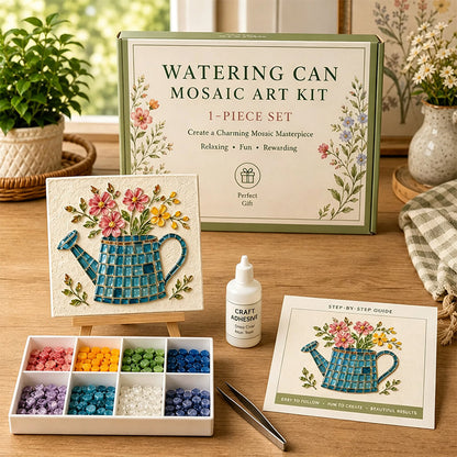 💰 Instant Discount⏳Watering Can Mosaic DIY Art Kit