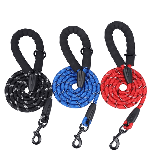 1.5M Large Dog Leash With Waste Poop Bag