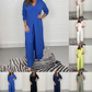 💃2026 Hot Sale 50% OFF⏳Two Piece Casual Long Top and Casual Trousers😍