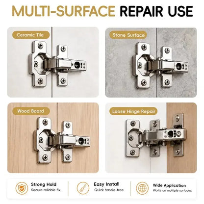 🛠️🔩 Kit de Anclajes Autoperforantes para Paneles de Yeso con Tornillos 🪨 Accesorios de Fijación de Pared de Fácil Instalación