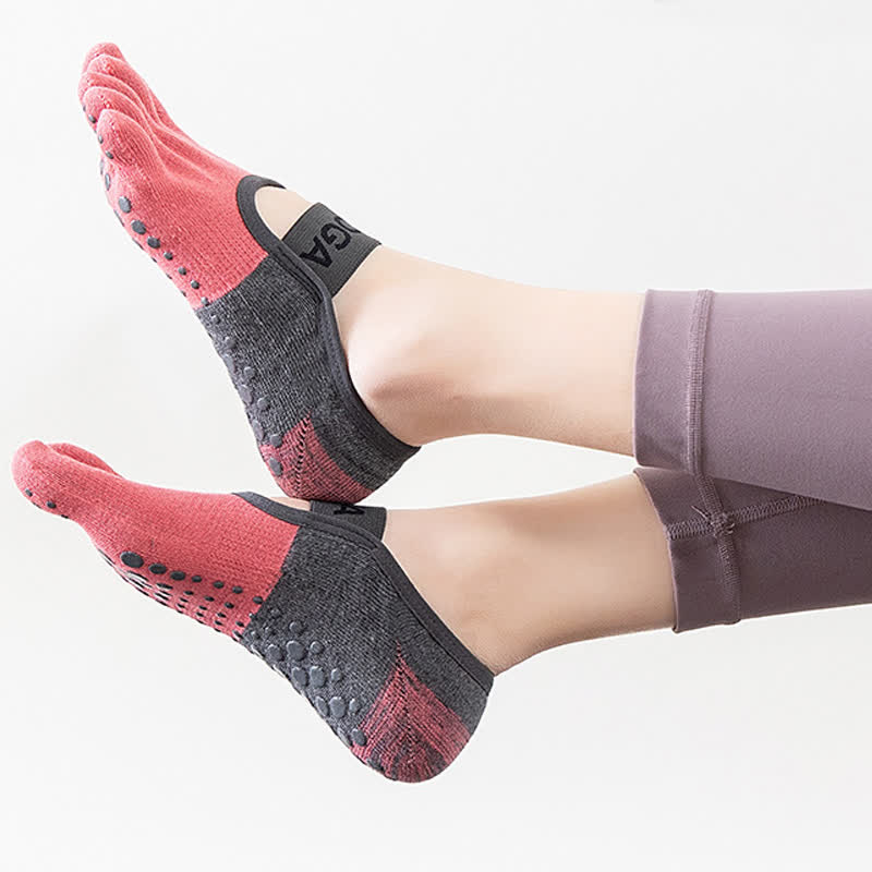 💎 Limited Deal✨Plusock Non-slip Breathable Fitness Grip Socks