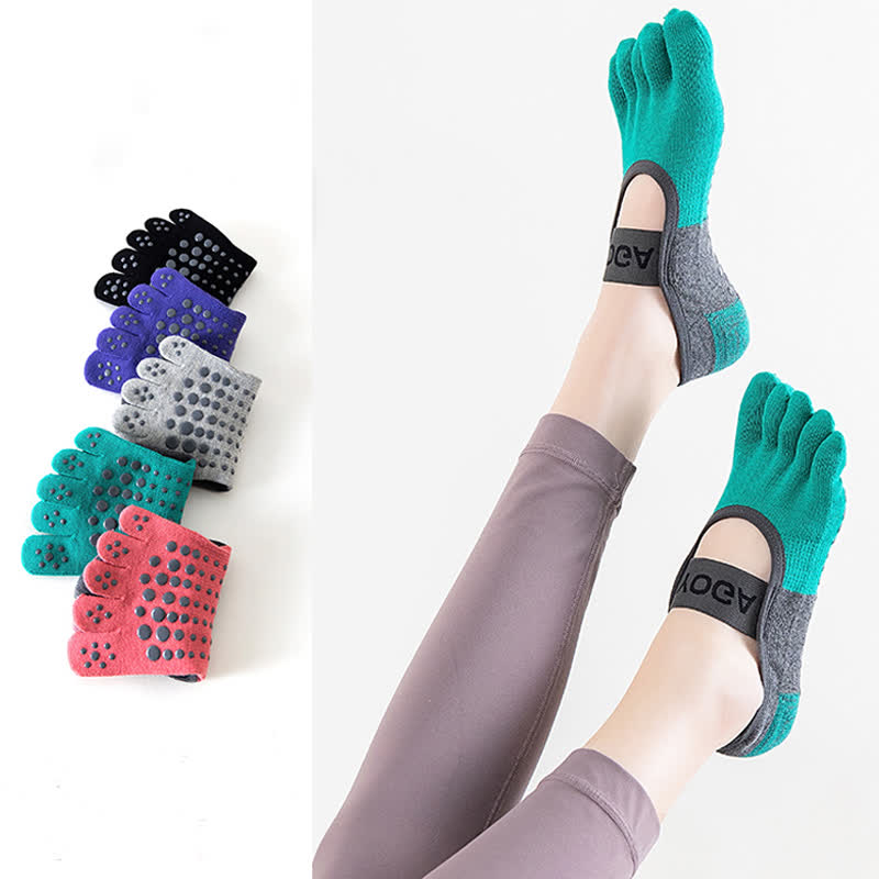 💎 Limited Deal✨Plusock Non-slip Breathable Fitness Grip Socks