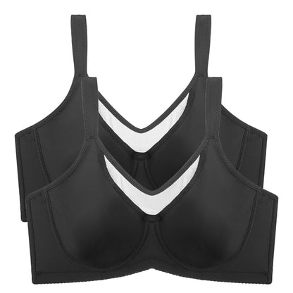 ⏳Last Day Special Price💐Women's Elegant Sheer Full Coverage Plus Size Bra👍