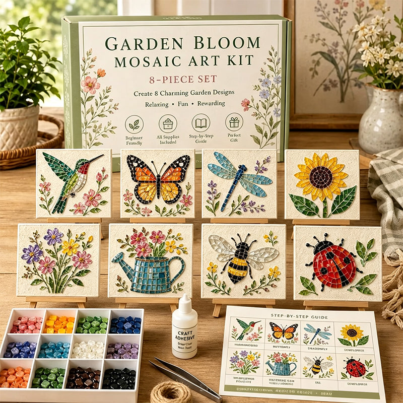 💰 Instant Discount⏳Watering Can Mosaic DIY Art Kit