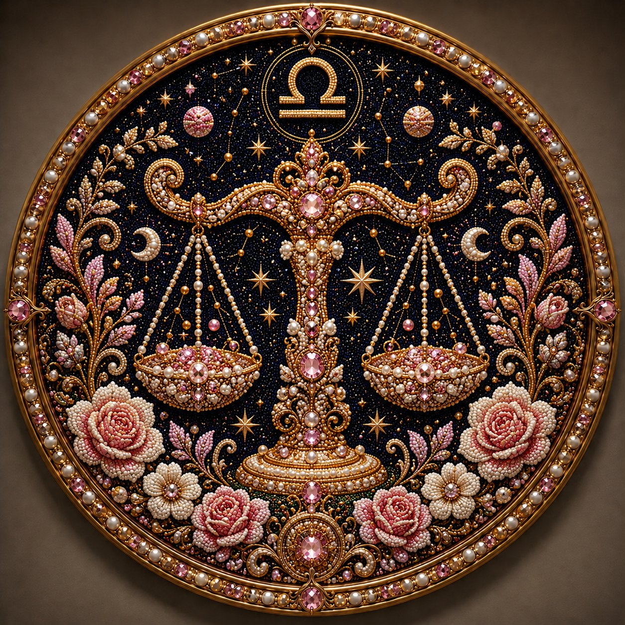 ⏳49% Discount Limited Time⏳3D Pearl 12 Zodiac Signs DIY Astrology Art Kit