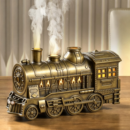 🎁 Perfect Gift Picks ✨Nostalgic Train Shape Fragrance Humidifier