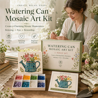 💰 Instant Discount⏳Watering Can Mosaic DIY Art Kit