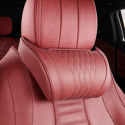 🚗💤 Drive in Comfort! Premium Memory Foam Car Neck Support Pillow