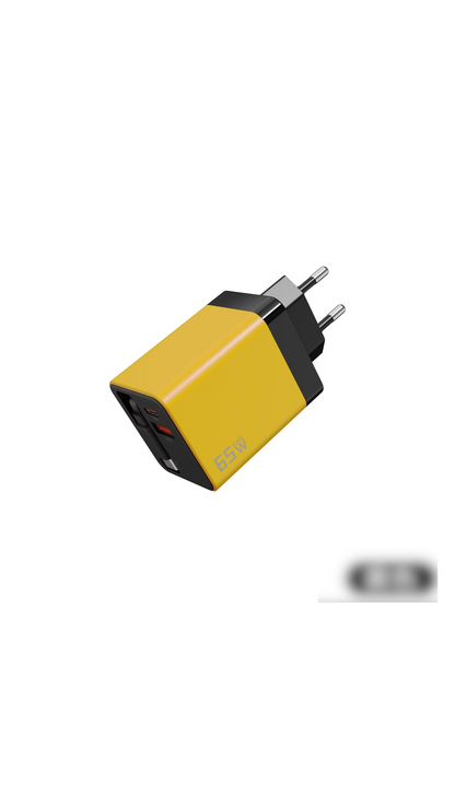 🔌 ¡50% DE DESCUENTO AHORA! Bloque de cargador de teléfono de carga rápida de 65 W con cable tipo C retráctil de 80 cm, cargador de pared multidispositivo de 3 puertos, carga rápida segura para teléfonos, tabletas y computadoras portátiles