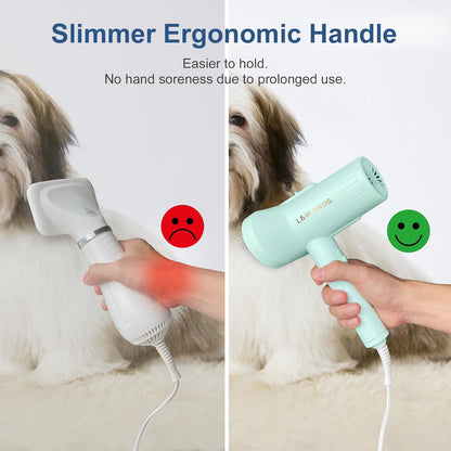 L&W BROS 2-in 1 Overheating Protection Low Noise Dryer for Small Dogs