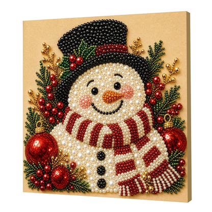 Framed Holiday Pearl Painting DIY Kit For Beginners