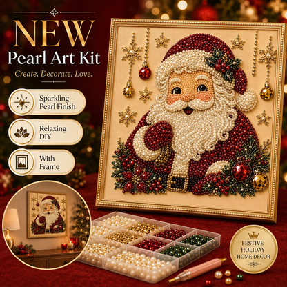 Framed Holiday Pearl Painting DIY Kit For Beginners