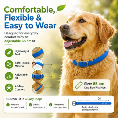 Natural Essential Oil Flea Collar Bug Repellent Collar For Dogs
