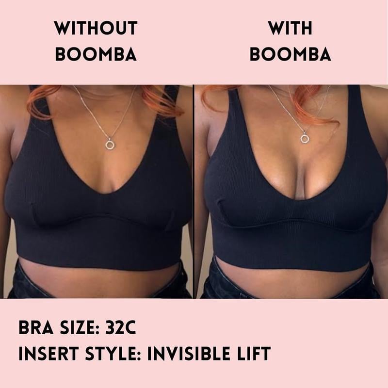 💕LAST DAY SALE !!💕OUFALI Lift Inserts for Bras – Lightly Padded, Double-Sided Adhesive👙 Reusable, Washable • Natural Lift • Seamless Under Clothing ✨