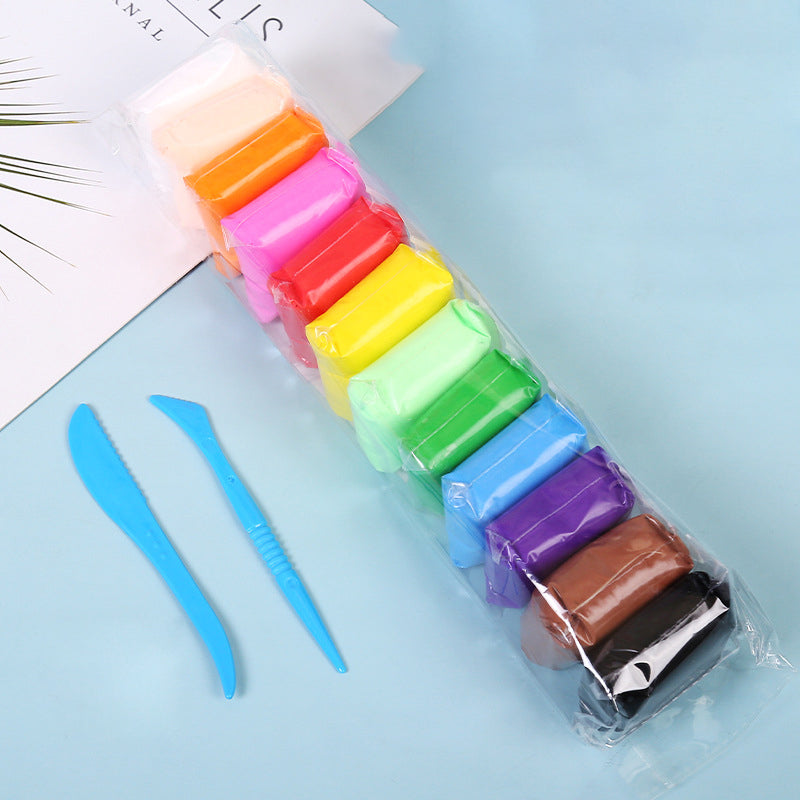 🎁Bestes Geschenk - 12/24/36 Farben Ultraleicht-Knete🌈 (Sicher & Ungiftig)