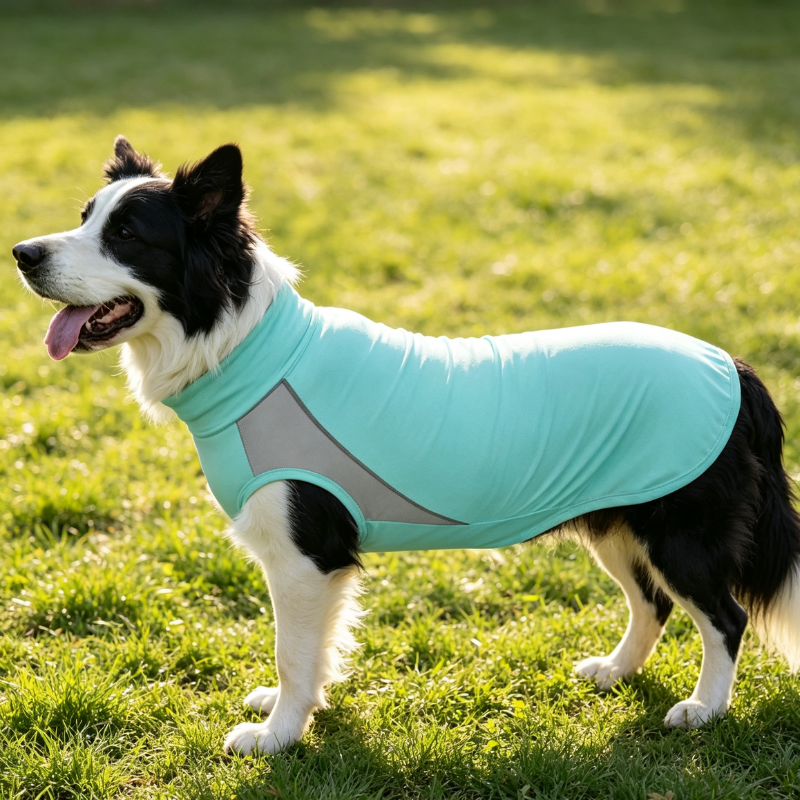 Breathable Polyester Sleeveless Sun Protection Vest For Dogs