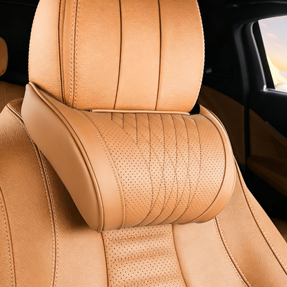 🚗💤 Relieve Driving Fatigue! Universal Memory Foam Car Headrest Neck Pillow, Ergonomic Support Auto Neck Cushion for Long Road Trips