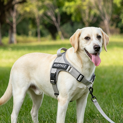 Adjustable Anti Pull Vest Harness For Medium Large Dogs