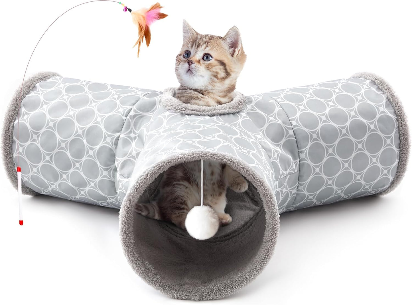 3 Way Collapsible Cat Tunnel