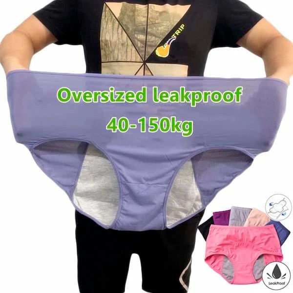 ⏳Last Day-Buy 1 Get 3 Packs!!🔥2026 Best-Selling🏆LunaBloom™ High-Waist Leak-Proof Panties✨Butter-soft, ultra-stretchy & discreetly protective 🍃